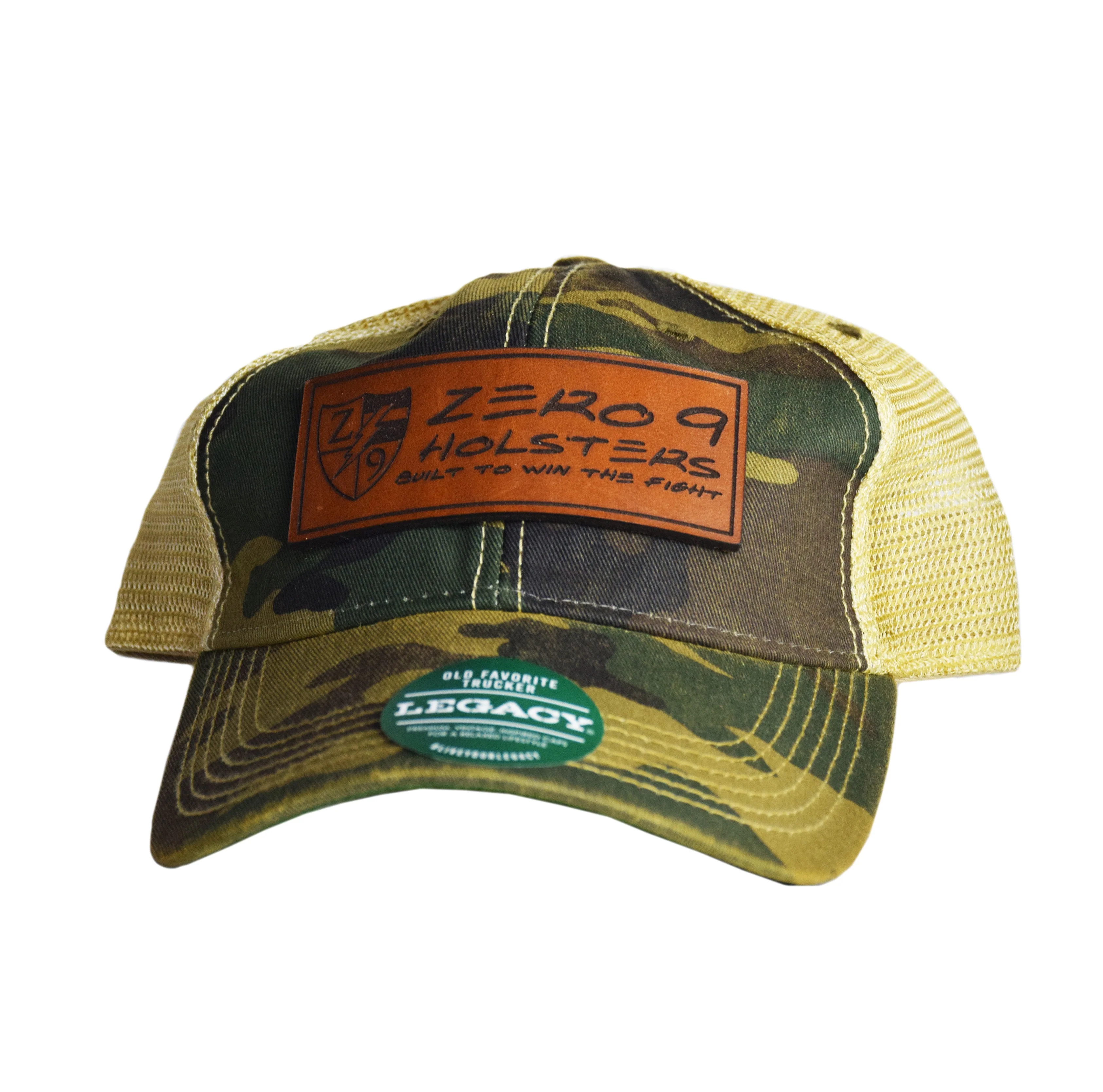 Z9 Built To Win Leather Legacy Dad Hat - Image 2
