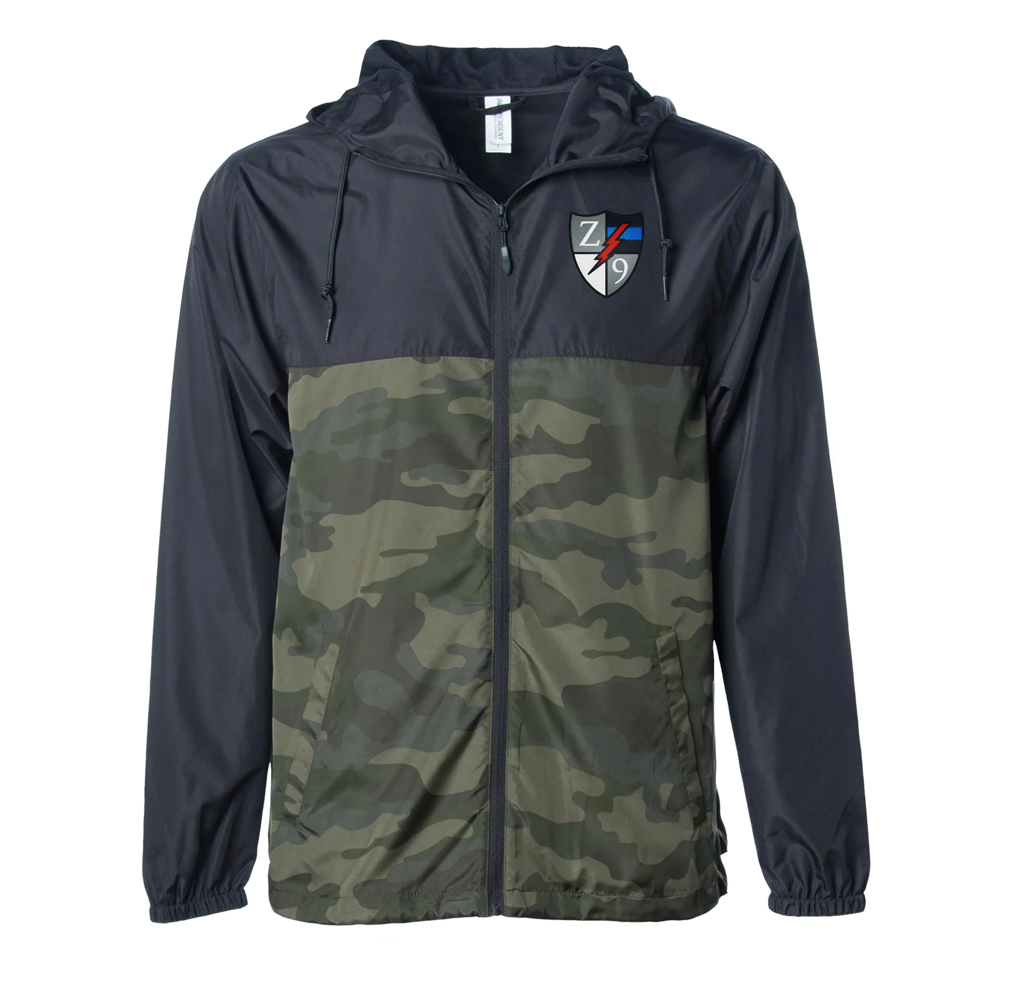 Z9 Shield Logo Windbreaker - Image 4